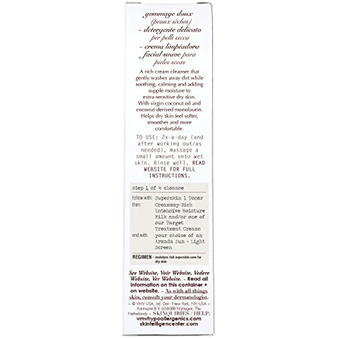 VMV Hypoallergenics MOISTURE RICH CREAMMMY CLEANSING MILK (DRY SKIN) - Image 4